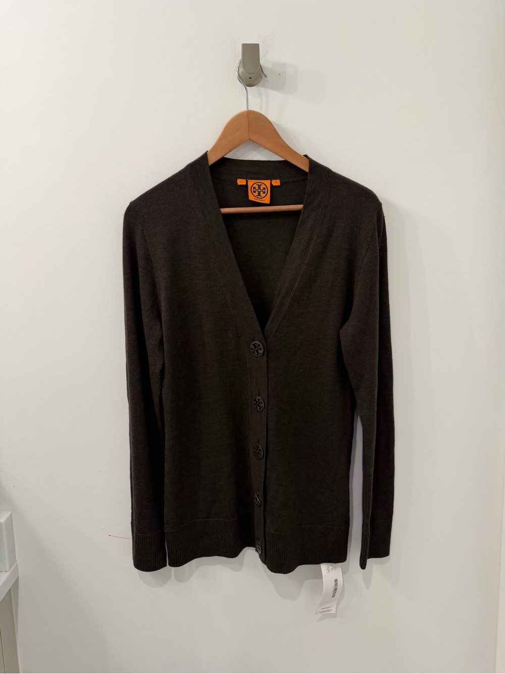 Tory Burch Brown Cardigan Size M
